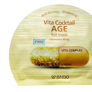 Mặt Nạ BNBG Dưỡng Săn Chắc Da Chống Lão Hóa Vita Cocktail Age Foil Mask