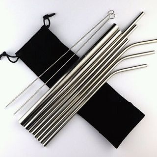 Túi Vải Đựng Ống Hút - Túi Set Ống Hút