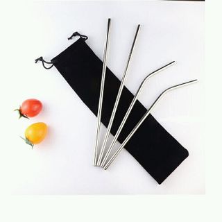 Túi Vải Đựng Ống Hút - Túi Set Ống Hút