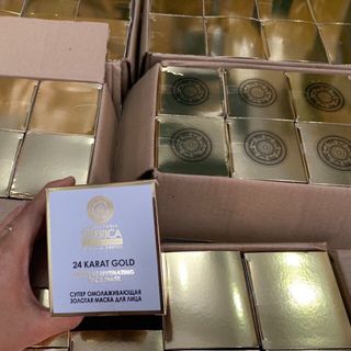 Siêu mặt nạ vàng nguyên chất 24K NATURA SIBERICA SUPER GOLD trẻ hóa da thần tốc giá sỉ