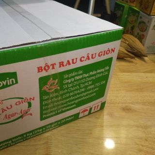 bột thạch rau gion Agar Rovin