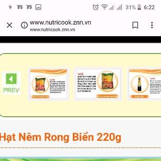 bột nêm chay gói 220g