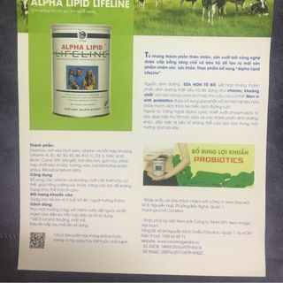 SỮA NON ALPHA LIPID CÒN COD HOÁ ĐƠN New Zeland