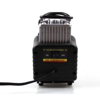 MÁY BƠM HƠI Ô TÔ 2 XI LANH CẮM TẨU Ổ 12V CÔNG SUẤT 300W - 150 PSI TƯƠNG ĐƯƠNG 10KG