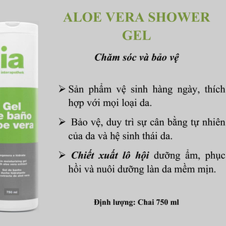 Gel tắm IA của hãng INTERAPOTHEK Tây Ban Nha