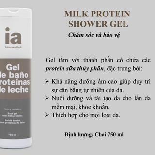 Gel tắm IA của hãng INTERAPOTHEK Tây Ban Nha