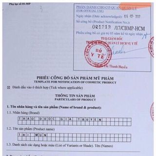 Trị mụn nám thảo dược gia truyền
