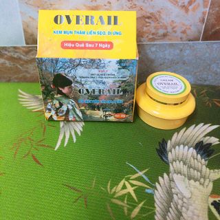 Kem OVERAIL trắng da hồng-trị mụn vàng