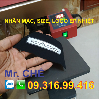 Nhãn mác nhãn size satin ruy băng logo ép nhiệt may mặc toàn quốc giá sỉ