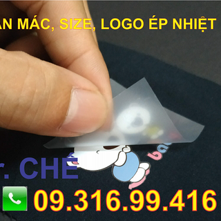 Nhãn mác nhãn size satin ruy băng logo ép nhiệt may mặc toàn quốc