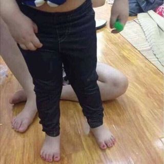 Quần giả jean dài cho bé trai va gái