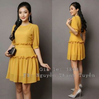 đầm nữ màu y hình