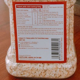 Yến mạch cán mỏng ăn liền 400gr - từ Úc