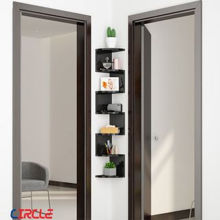 Kệ gỗ trang trí góc TTG026
