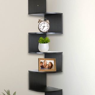 Kệ gỗ trang trí góc TTG026