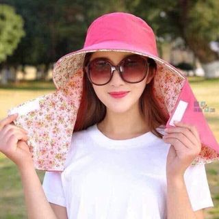 Mũ chống nắng 2 lớp loại dày