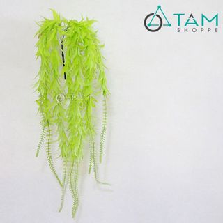 Bụi cây dương xỉ rũ xanh nõn cây giả số 65