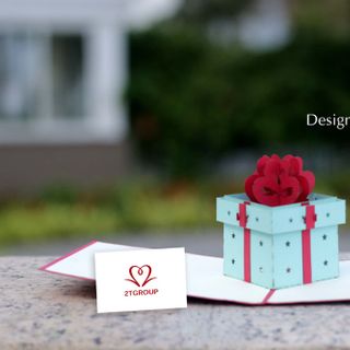 Thiệp 3d size nhỏ sỉ chỉ 8000đ
