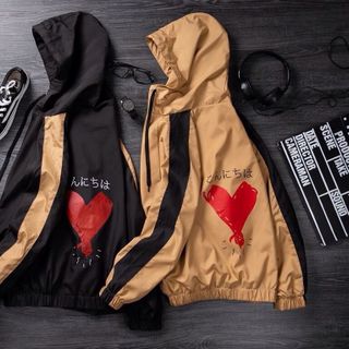 ÁO KHOÁC DÙ NỮ ĐẸP HÌNH TIM