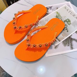 Dép kẹp đính hạt hàng thái
