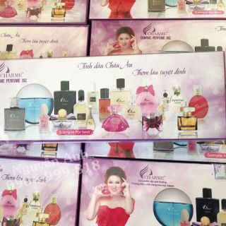 Nước hoa Charme mẫu test mới 18 mùi