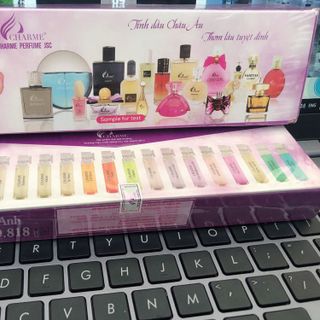 Nước hoa Charme mẫu test mới 18 mùi