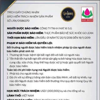 Trà giảm cân Golean detox 100