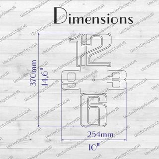 Đồng hồ treo tường trang trí jonnydecor D7