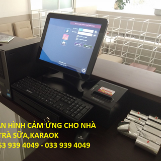 máy tính tiền cảm ứng dùng cho quán cafenhà hàng giá rẻ