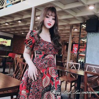 đầm thổ cẩm 2s giá sỉ