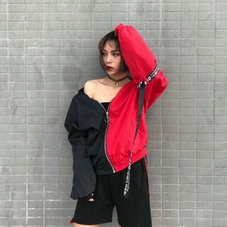ÁO KHOÁC DÙ PHỐI 2 MÀU