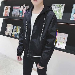 ÁO KHOÁC DÙ NAM PHỐI MÀU TAY