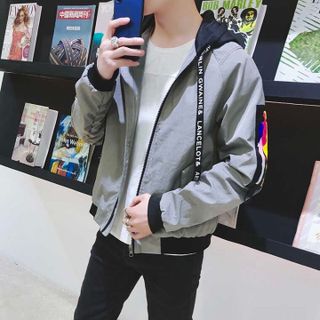 ÁO KHOÁC DÙ NAM PHỐI MÀU TAY