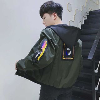 ÁO KHOÁC DÙ NAM PHỐI MÀU TAY