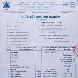 Tinh bột nghệ K’Di đất quảng 200gr