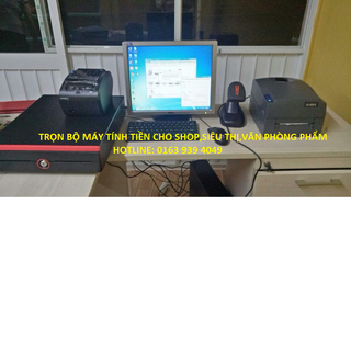 trọn bộ máy tính tiền cho thời trangmỹ phẩm giá rẻ nhất