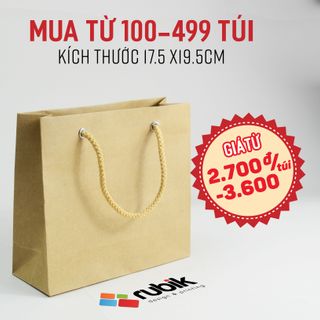 Túi giấy size 175 x 195 x 50mm - túi giấy thời trang giá sỉ