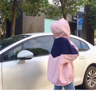 ÁO KHOÁC NỮ V XÉO VÀNG HỒNG
