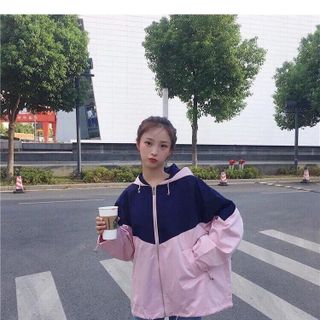 ÁO KHOÁC NỮ V XÉO VÀNG HỒNG
