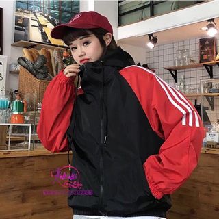 ÁO KHOÁC NỮ 3 SỌC NGẮN