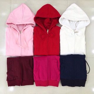 ÁO KHOÁC NỈ NỮ 2 LỚP DÀY