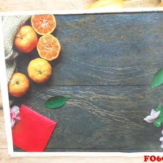Vải phông nền tết FO6968