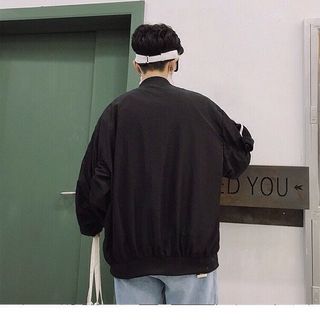 ÁO KHOÁC NAM FORM RỘNG KHÔNG MŨ