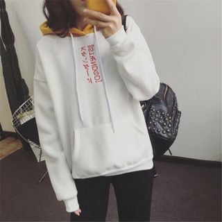 ÁO KHOÁC NỈ NỮ THÊU CHỮ NHẬT