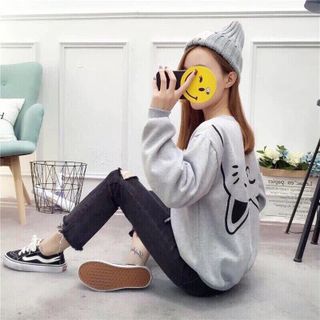 ÁO KHOÁC NỈ NỮ HÌNH MÈO ĐẸP