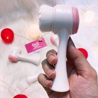 Cọ rửa mặt 2 đầu