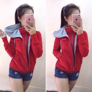 ÁO KHOÁC NỈ NỮ 2 LỚP DÀY