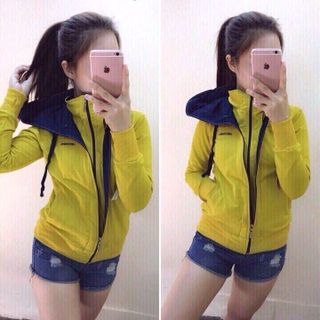 ÁO KHOÁC NỈ NỮ 2 LỚP DÀY