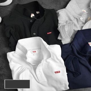 Áo thun có cổ lê vi full tem tag