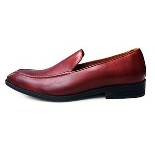 Giày lười da bò thật patina dáng ITALY GCS22